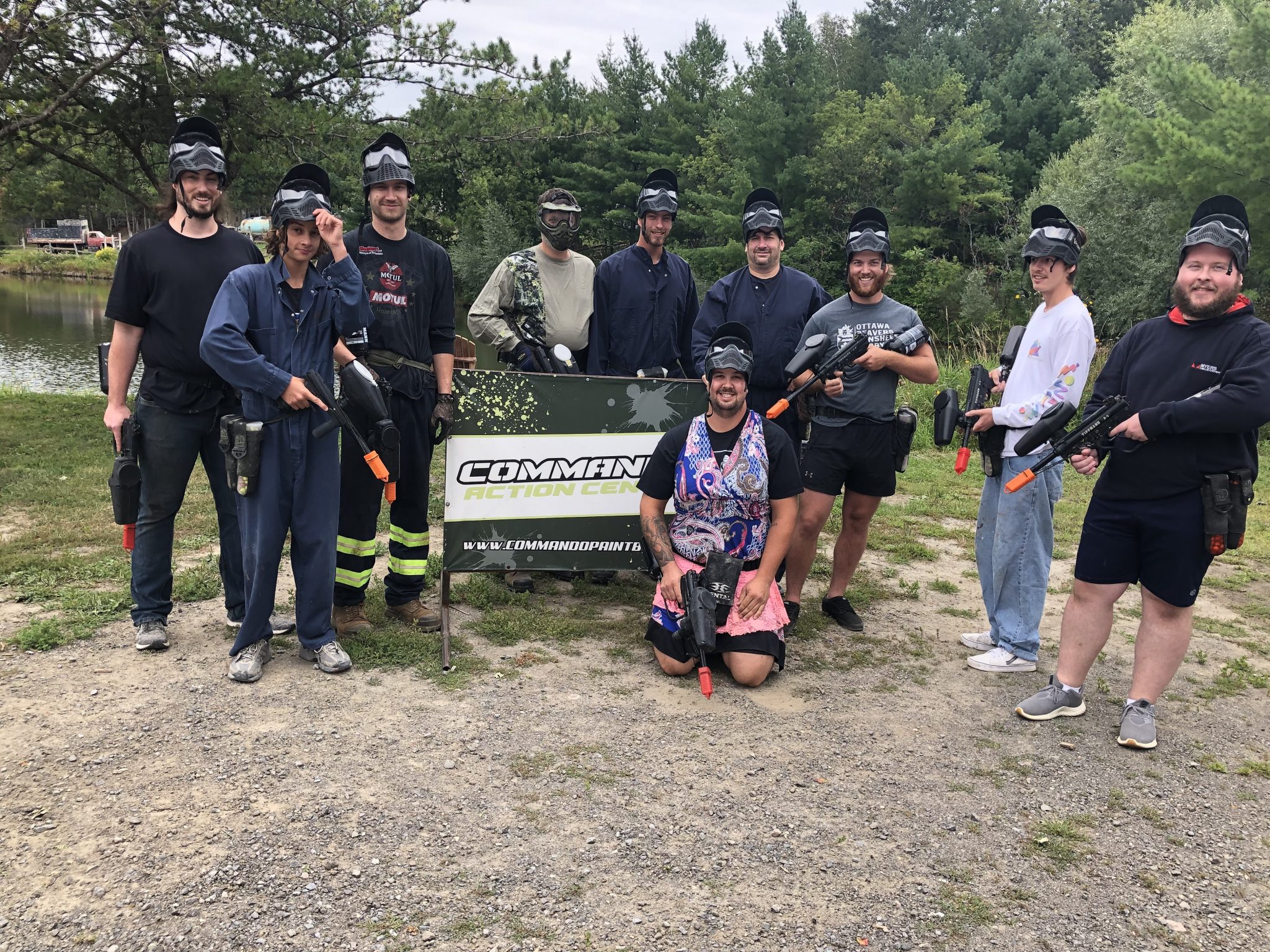 paintball group