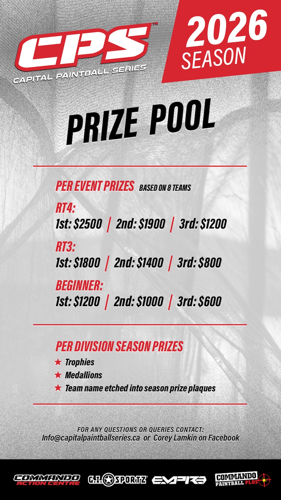 cps paintball series schedule
